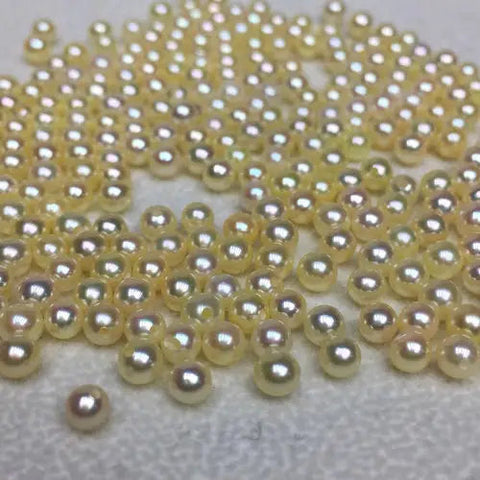 Sunrise AK(1 Clam Include 8 Mixed Color AK Freshwater Pearls and 1 Edison Freshwater Pearl)